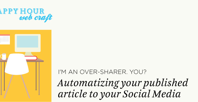 Automizing your published article to your social media