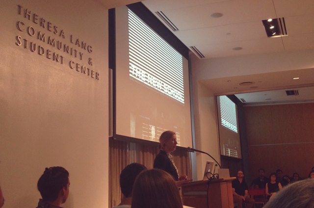 Parsons School of Art, Media, and Technology Orientation